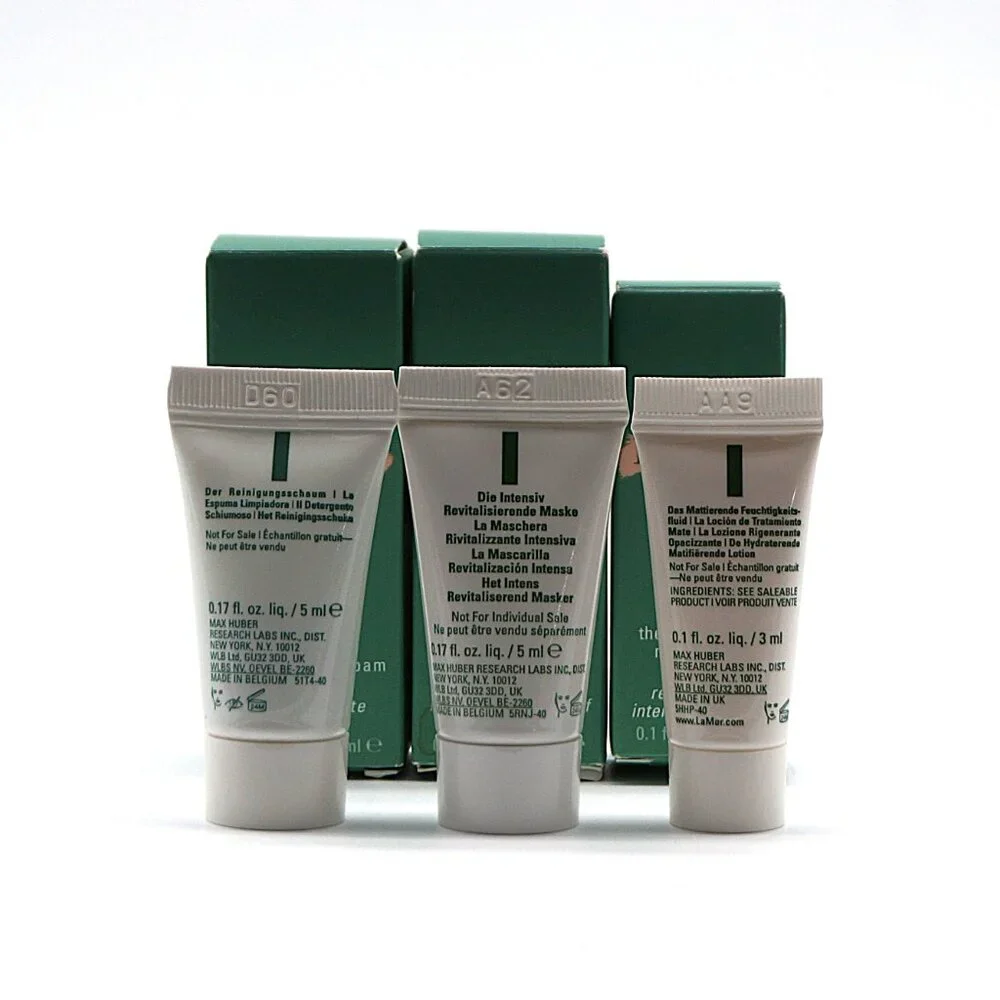 La Mer Cleansing Foam Mask Matte‎ Lotion Travel Size 3pc NEW